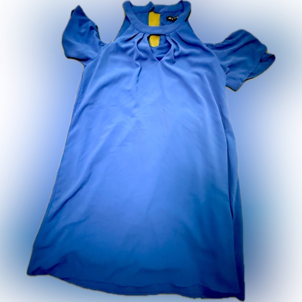 As U Wish Vibrant Blue Dress